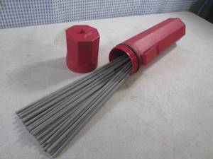 lot 147 image: (EC1) Welding Rods with BAC Rod Keeper HolderContainer