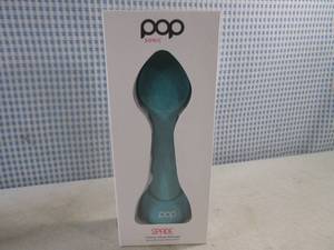 lot 179 image: (FS) Pop Sonic Spade Cleanse, Infuse, Massage Face and Neck Sonic Beauty Device in Teal