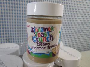lot 242 image: (B-3) 6 Jars Cinnamon Toast Crunch Creamy Cinnamon Spread 10oz Best by Feb 2024