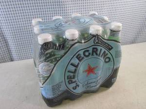 lot 246 image: (C-1) 12-Pack S. Pellecrino Sparkling Natural Mineral Water 16.9oz Bottles Best by Jan 2024