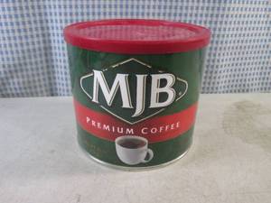 lot 269 image: (B-1) Can MJB Premium Ground Coffee Light Roast 26oz Best by Sept 2025