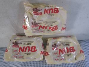 lot 276 image: (B-3) 3 Bags Pearsons Bun Bite Size Variety Maple Vanilla 9oz Best by Feb 2024