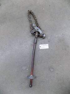 lot 23 image: 29 Pipe chain wrench Ridged #206