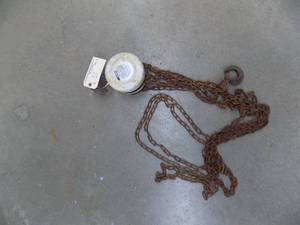lot 31 image: 1 Ton Larin Chain Hoist