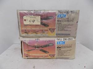 lot 44 image: 2 - 42 Ceiling fans in boxes