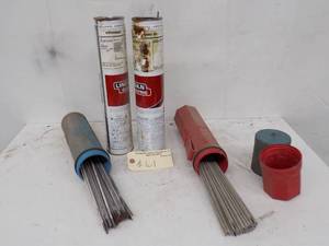 lot 61 image: Lincoln Electric Welding Rods