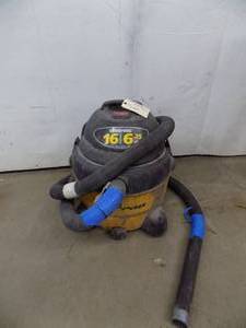 lot 120 image: 16 gal Shop vac 6.25 hp
