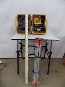 lot 119 image: Laser alignment LB-10 Laser Beacon, Tripod, Stick