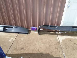 New 1999- 2006 Silverado front bumper cover & rear roll pan cover. Over $500 retail. As shown.