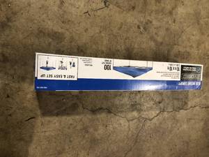 Everbilt 10 ft. x 10 ft. Blue Instant Canopy Pop Up Tent Customer Returns See Pictures