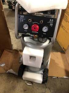 Husky 20 Gal. Vertical Electric-Powered Silent Air Compressor Customer Returns See Pictures