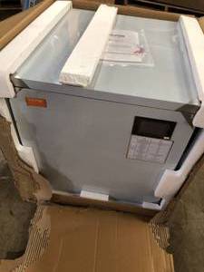 VEVOR Commercial Ice Maker 360LBS24H Freestanding Ice Making Machine with 330.7 LBS Large Storage Bin 700W, Silver Only the Top Part Customer Returns See Pictures