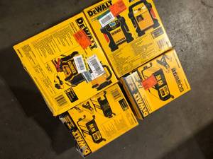 Lot of Assorted Dewalt Portable Power Stations Various Models and Conditions  Customer Returns See Pictures