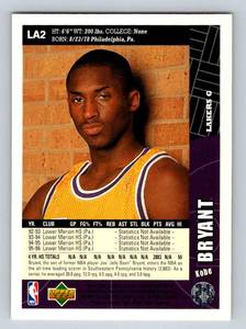 lot 36 image: Kobe Bryant RC 1996-97 Upper Deck Collectors Choice #LA2 Rookie Basketball Card