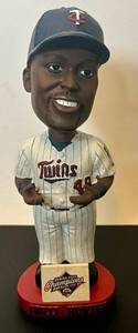 lot 156 image: Torii Hunter Bobblehead Minnesota Twins Baseball