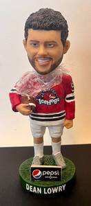 lot 167 image: Dean Lowry 2018 Rockford Ice Hogs Bobblehead Stadium Giveaway