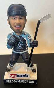lot 170 image: Freddy Gaudreau Bobblehead Milwaukee Admirals Minnesota Wild Hockey