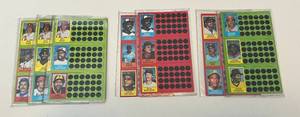 lot 183 image: 1981 Topps Baseball Scratch-Off Cards (7) - Rickey Henderson 2nd Year, Pete Rose, Johnny Bench, Reggie Jackson, Eddie Murray, and more Vintage Baseball Cards