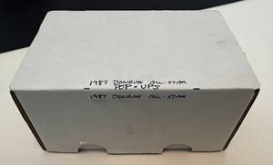lot 189 image: 1987 Donruss Baseball All-Star Pop-Ups, 100 Star Cards