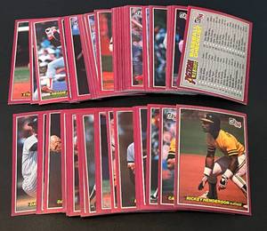 lot 207 image: 1984 Donruss Action All-Stars Baseball Card Set