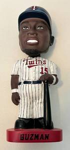 lot 210 image: Christian Guzman Bobblehead Red Base Minnesota Twins Baseball