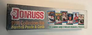 lot 91A image: 1991 Donruss Baseball Factory Sealed Complete Set Baseball Cards