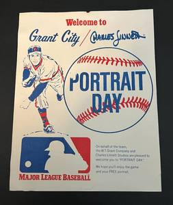 lot 98A image: Rod Carew 8x10 MLB Charles Linnett Portrait Print - Rare Minnesota Twins Baseball