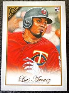 lot 36B image: Luis Arraez RC 2019 Topps Gallery #135 Rookie Minnesota Twins Baseball Card