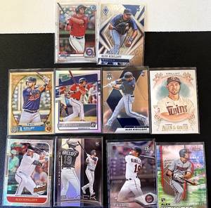lot 86 image: Alex Kiriloff 10 RC Lot - Minnesota Twins Rookie Baseball Cards