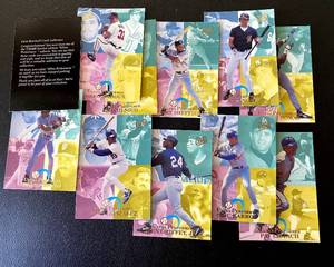 lot 88 image: 1992 Fleer Ultra Baseball Performers Insert Set, Limited Edition 150,000 made - numbered 022566, Baseball Cards