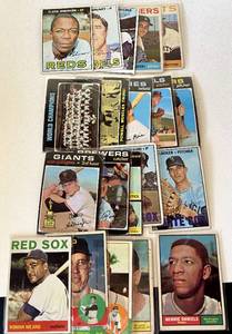 lot 103 image: 20 Card Vintage Baseball Lot - 1962, 1963, 1964, 1967, 1970 Topps
