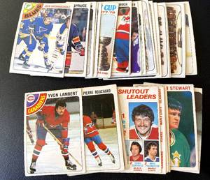 lot 172A image: 35 Card 1978 OPC Vintage Hockey Lot