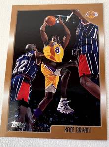 lot 89B image: Kobe Bryant 1998 Topps #68 basketball Card