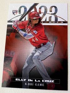 lot 95B image: Elly De La Cruz RC 2024 Topps Greatest Hits #23GH-25 Rookie Baseball Card