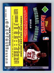 lot 61C image: Michael Jordan 1993 Topps Archives #52 Basketball Card