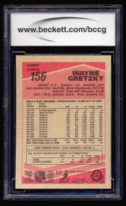 lot 34C image: Wayne Gretzky BGS Graded 10 Gem Mint - 1989-90 O-Pee-Chee #156 Hockey Card