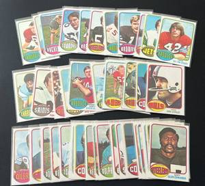 lot 70C image: 1976 Topps Football 48 Card Lot - Vintage, Sharp Cards