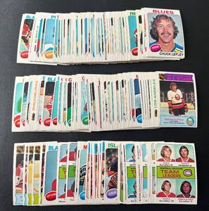 lot 33D image: (120) 1975-76 Topps Hockey Vintage Card Lot wstars - Nice Cards