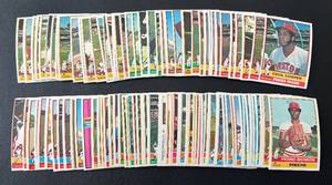 lot 37D image: (105) 1976 Topps Baseball Vintage Lot - Nice Cards