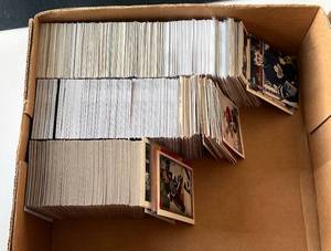 lot 216A image: Large Box of Hockey Cards (5 pounds) - Unsearched with Stars - Appear to be Years 1984-2015