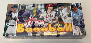 lot 25B image: 2022 Topps Heritage High Number Series Hobby Box - Factory Sealed Baseball Cards