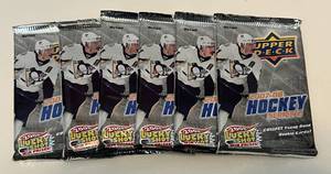 lot 120A image: 2007-08 Upper Deck Hockey Series 2 - 6 Packs of Cards
