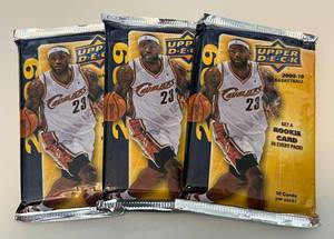 lot 121A image: 2009-10 Upper Deck Basketball - 3 Packs of Cards