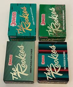 lot 200A image: Donruss The Rookies Sets - 1988, 1989, 1990, 1991 - Ken Griffey Jr. RC - Baseball Cards