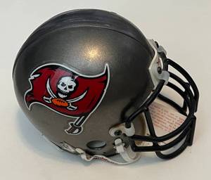 lot 208A image: Tampa Bay Buccaneers Riddell Mini Football Helmet