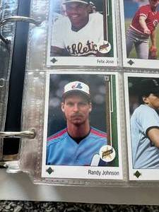 lot 238B image: 1989 Upper Deck Baseball Card Set in Binder