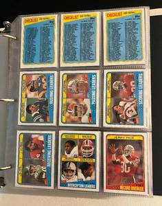 lot 19D image: 1988 Topps Football Complete Set - Bo Jackson RC, Bosworth RC, Jerry Rice, Joe Montana, Herschel Walker, Dan Marino and More