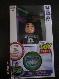 toy story buzz lightyear motion sensing character helicopter