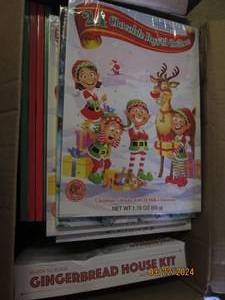 box of christmas calanders with chocolates