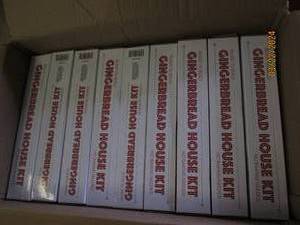 box of gingerbread house kits in date Best by 022025